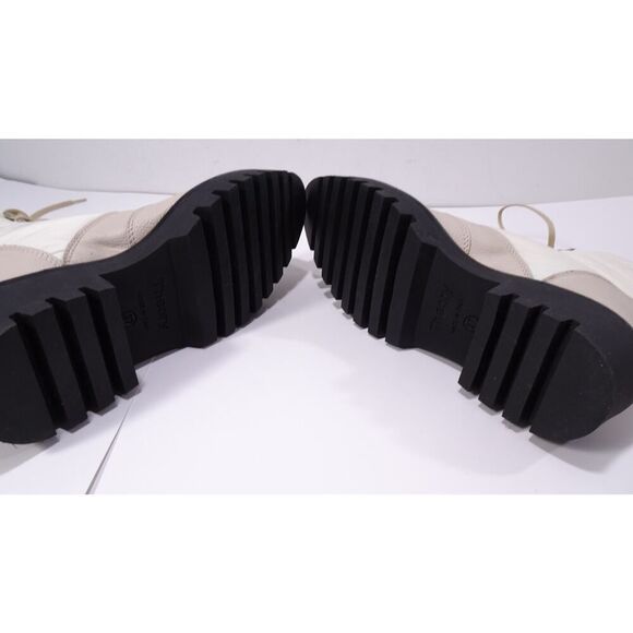 Theory Women's Laced Boot Nylon Ankle Boots Booties NWOB 498 Sz 37 - Picture 7 of 9